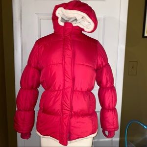 Lands end kids winter puffer jacket